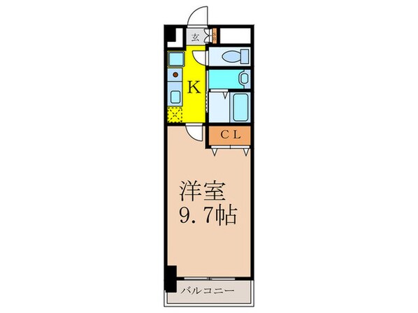 ソレイユ吹田の物件間取画像